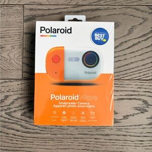 Polaroid Wave Orange and White Underwater Camera